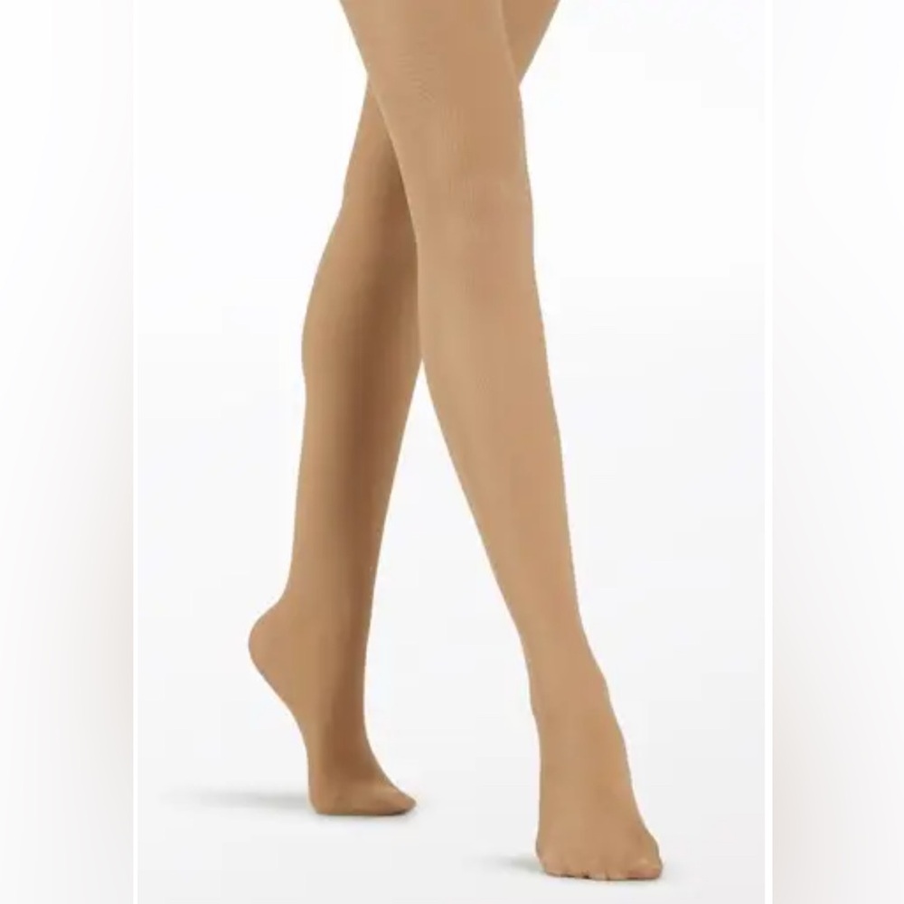 Weissman Adult Footed Tights in Light Suntan Adult Large